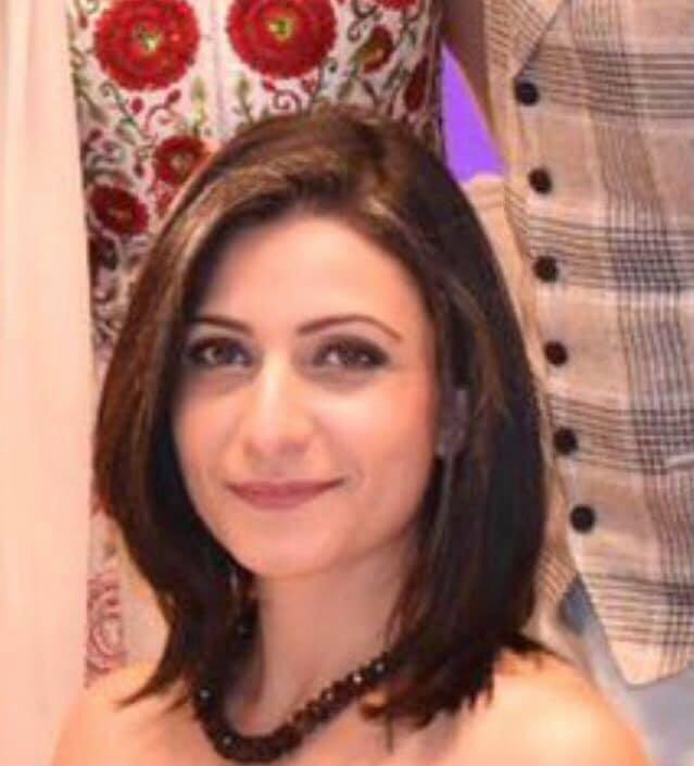 A picture of Roya Sami Khan's sister Nadjila Faryabi