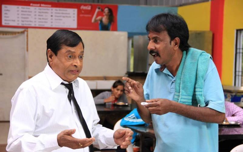 Allu Ramesh in a still from the 2013 Telugu comedy film 'Premantene Chitram'