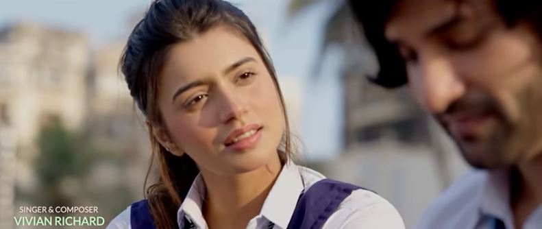 Alma Hussein featured in the music video of the song Rabba Rabba