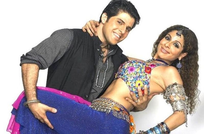 Bhakhtyar Irani and Tannaz Irani in Nach Baliye Season 2 (2006) on Star One