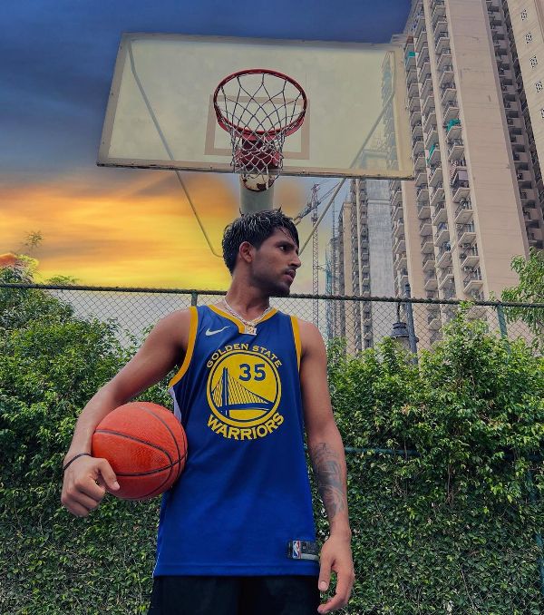 Dhruv Jurel likes to play basketball in his leisure time