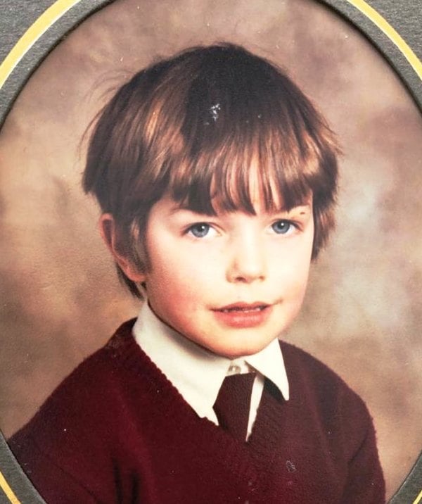 Finn Bálor's childhood photo