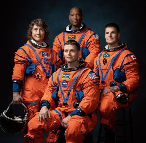 NASA Artemis II Moon Mission crew