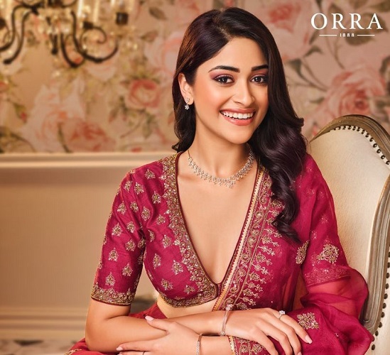 Nandini Gupta in Orra jewellery ad