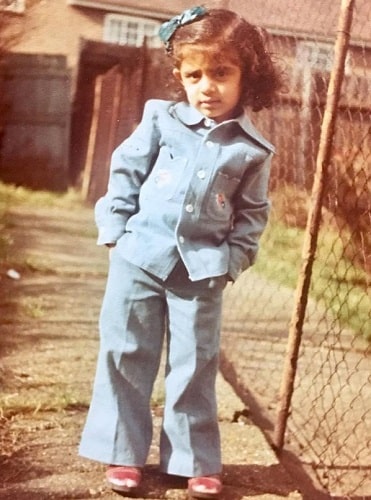 Parveen Dusanj's childhood picture