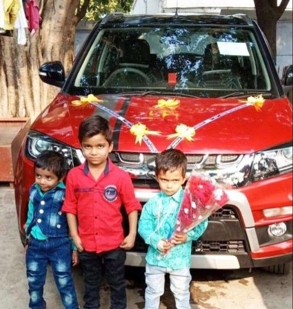 Rinku Singh's Maruti Brezza SUV