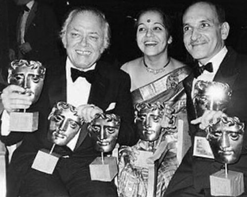 Rohini Hattangadi with BAFTA Award
