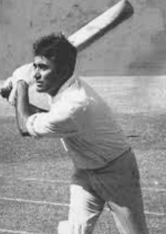 Salim Durani playing for India