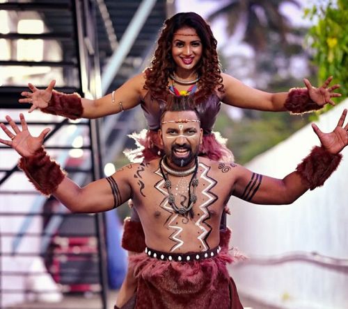 Saranya Anand and Manesh Nair on Dancing Stars