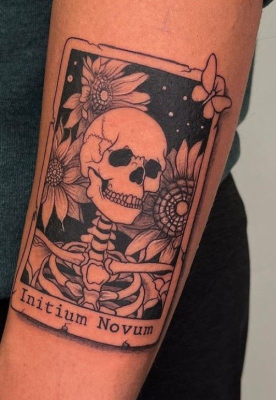 Yash Rathi's Initium Novum tattoo