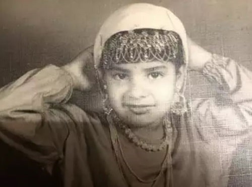 A childhood picture of Sambhavna Seth
