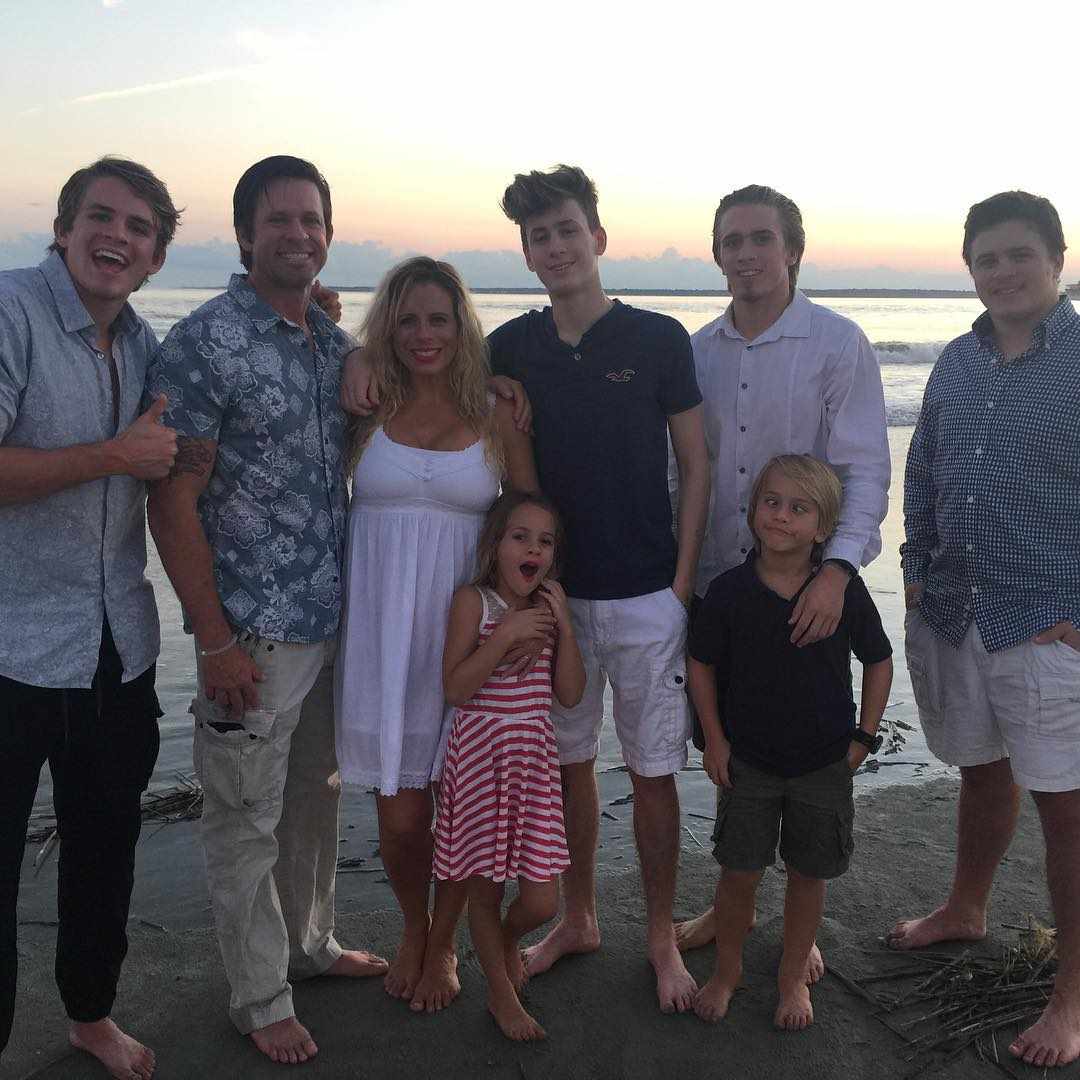 A photo of Cole LaBrant with his family