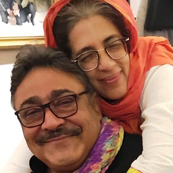 A photo of Rajiv Luthra with his wife Gayatri Luthra