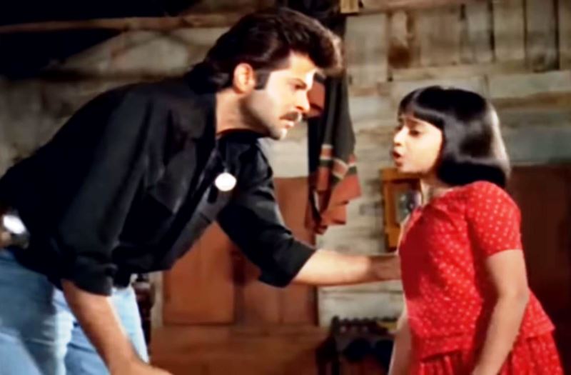 A picture of Shalini as Mini in Rakhwala (1989)