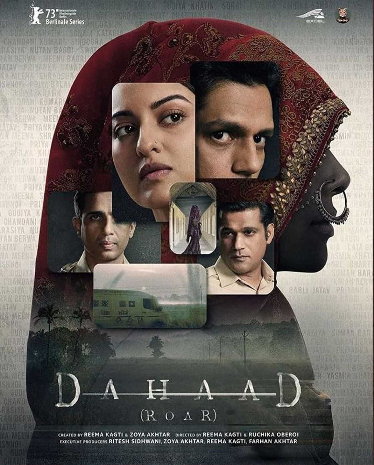 A poster of Manyuu Doshi's web series, Dahaad