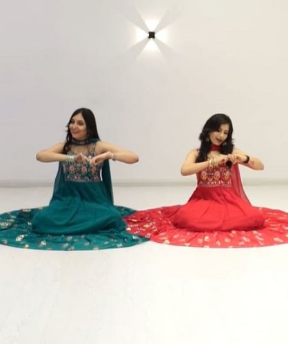 A snip of Priya Ahuja's dance video