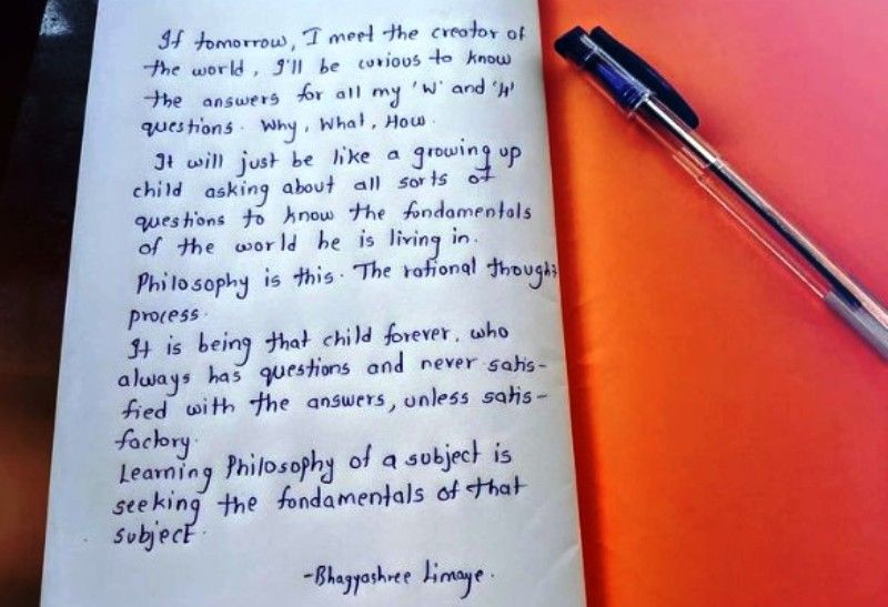 A writeup written by Bhagyashree Limaye