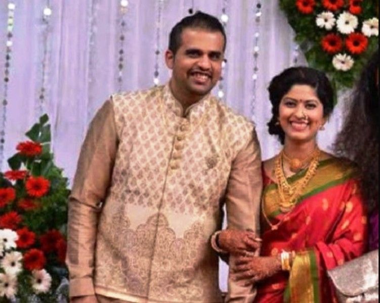 Abhdnya with ex-husband Varun