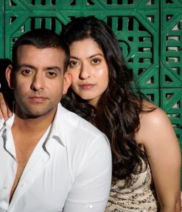 Abhidnya Bhave with her husband, Mehul Pai