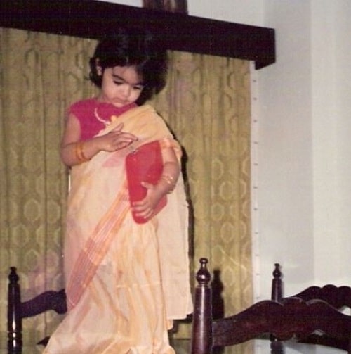 Adah Sharma's childhood picture