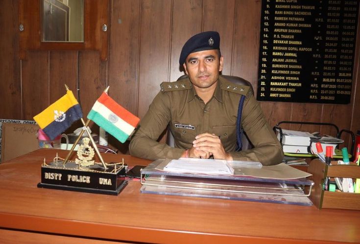 Ajay Thakur as Deputy Superintendent of Police in Una