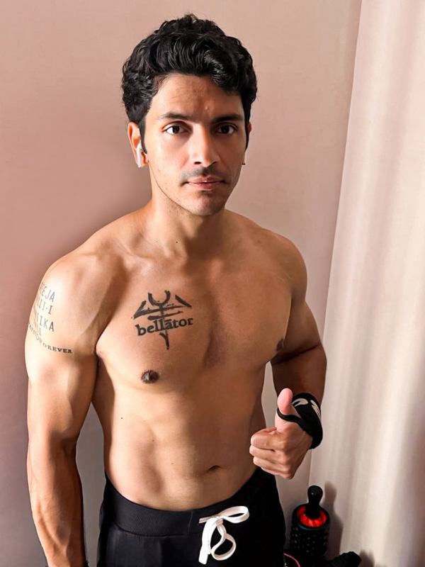 Arjun Chakrabarty tattoos