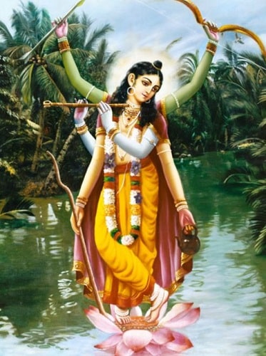 Chaitanya Mahaprabhu- Six hands divinity
