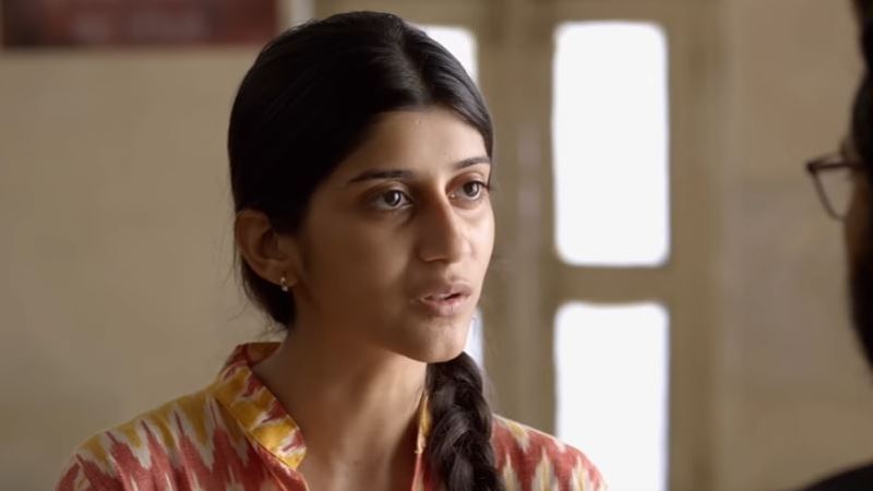 Deeksha Joshi as Sandhya in a still from the film '376 D' (2020)