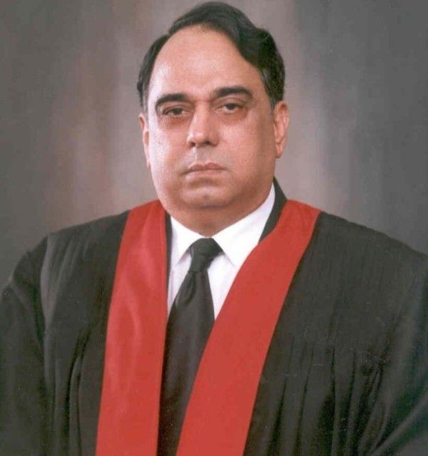 Fawad Chaudhry's uncle, Iftikhar Hussain Chaudhry, longest serving Chief Justice of the Lahore High Court, in the post-partition era