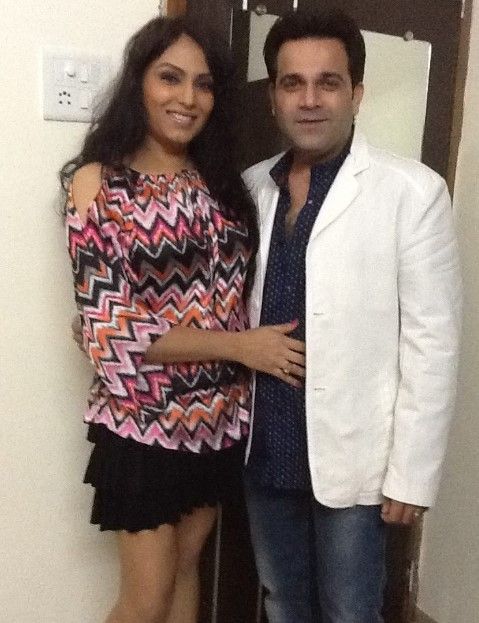 Indraneel Bhattacharya with his wife, Anjali Mukhi
