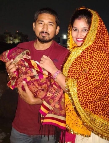 Kanchan Dogra Negi and her husband