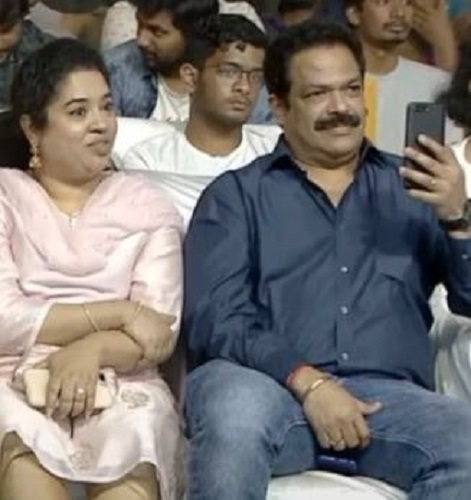 Krithi Shetty's parents