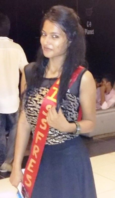 Lavina Raj: Miss Fresher 2015 at Jaipur National University