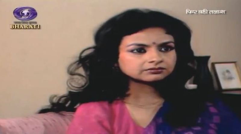 Neelima Azeem in a still from the TV series 'Phir Wahi Talash'