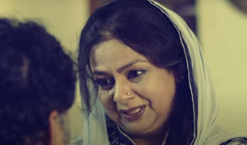 Neelima Azeem in a still from the film 'Alif'
