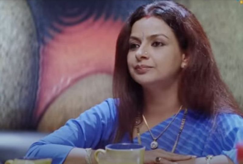 Neelima Azeem in a still from the film 'Ishq Vishk'