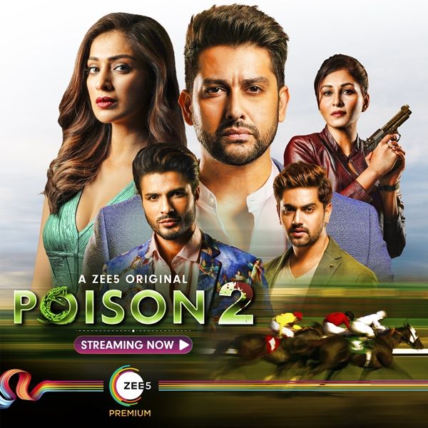 Poster of Zee5's 2019 Hindi TV series 'Poison 2'