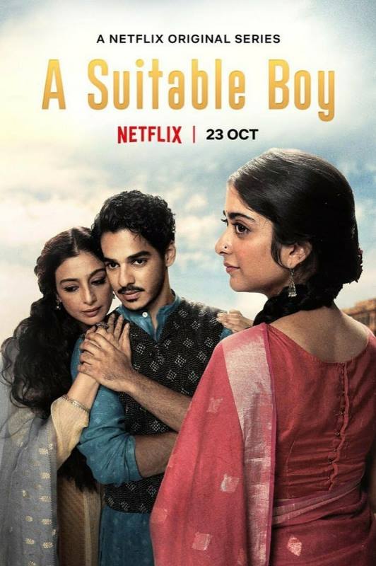 Poster of the 2022 Netflix's TV mini-series 'A Suitable Boy'