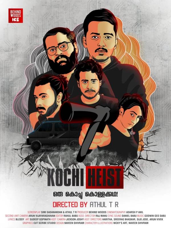 Poster of the web series 'Kochi Heist'