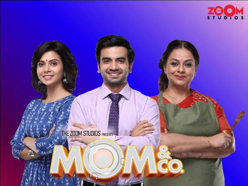 Poster of the web series 'Mom & Co.'