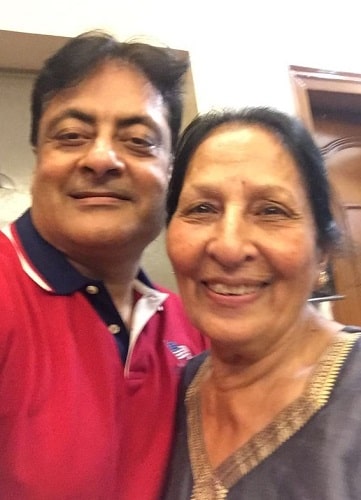 Rahul Mittra's mother and brother Vipul Mittra