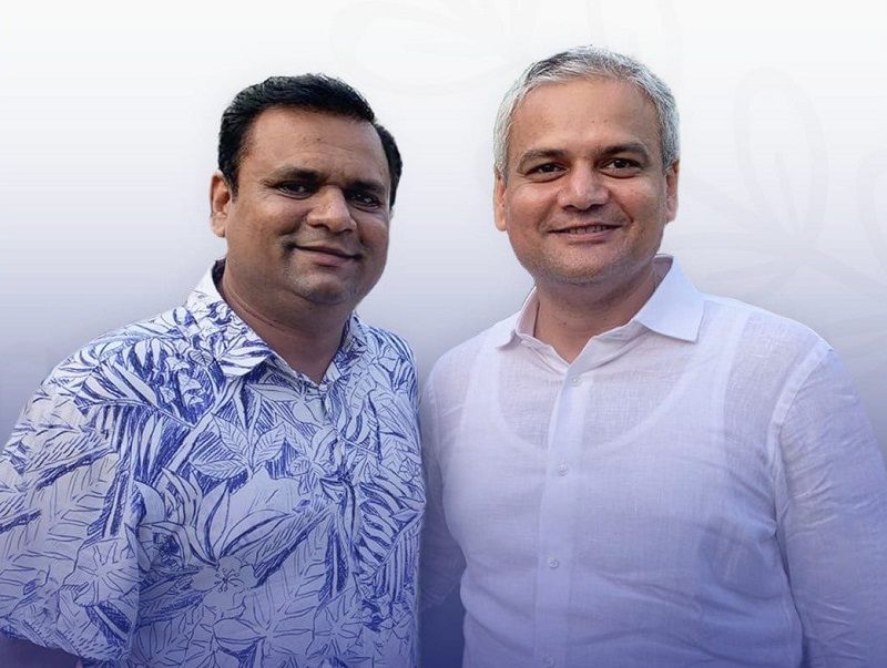 Rahul Narwekar with his brother
