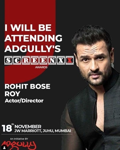 Rohit Roy as a celebrity guest