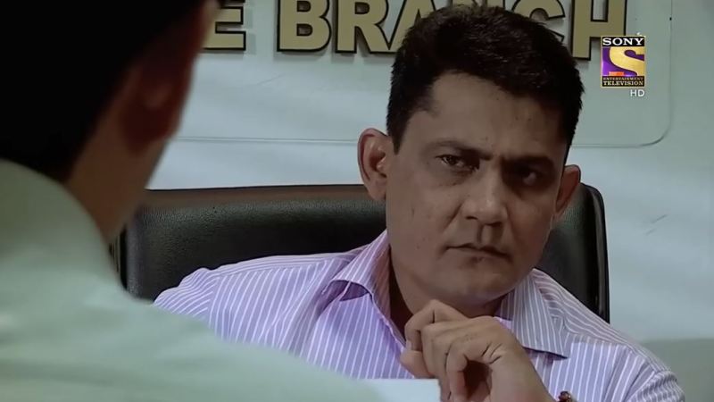 Sanjeev Tyagi as 'Ajay Rana' in a still from the television series 'Crime Petrol' (2021)