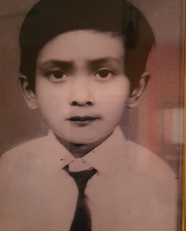Sourav Chakraborty's childhood picture