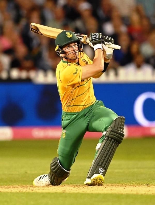 Tristan Stubbs batting for South Africa