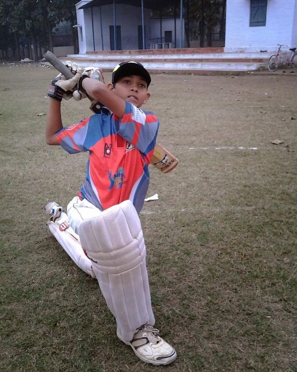 Yashasvi Jaiswal during his early playing days
