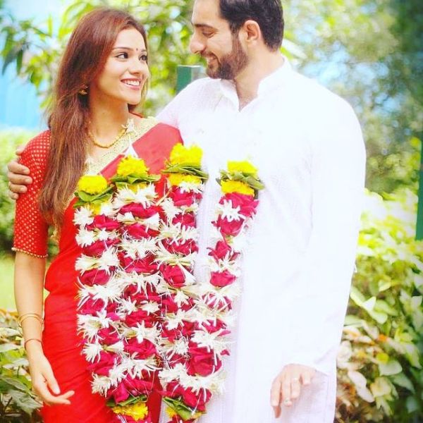 A picture from Siddhant Karnick and Megha Gupta's wedding