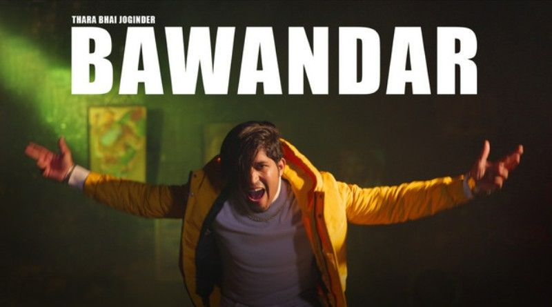 A poster of the diss track 'Bawandar' (2021)