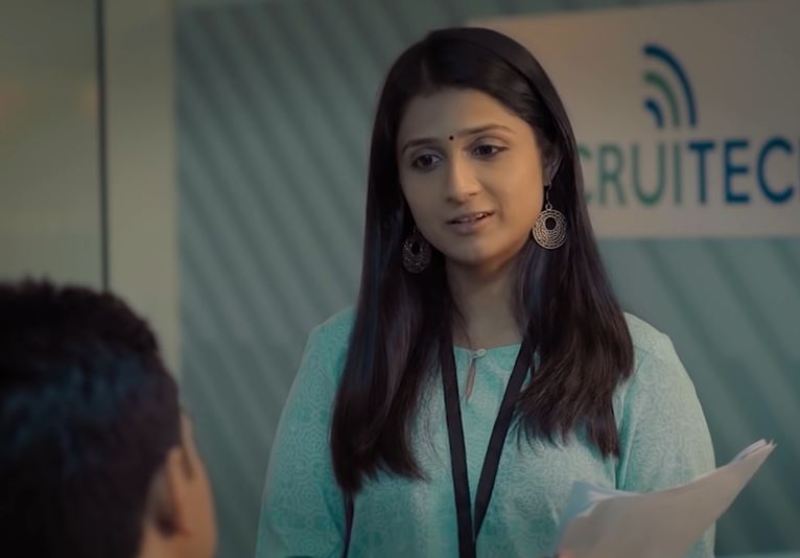 Aarohi Patel as Megha Vasavada in a still from the series 'Ok Boss' (2021)